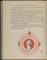 Illustration från "Den underbara trollkarlen från Oz" av Lyman Frank Baum