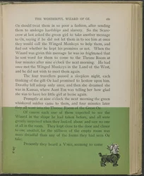 Illustration från "Den underbara trollkarlen från Oz" av Lyman Frank Baum