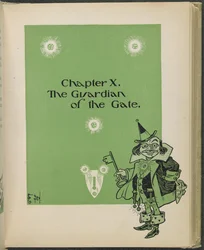 Illustration från "Den underbara trollkarlen från Oz" av Lyman Frank Baum