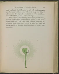 Illustration från "Den underbara trollkarlen från Oz" av Lyman Frank Baum