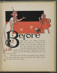 Illustration från "Den underbara trollkarlen från Oz" av Lyman Frank Baum