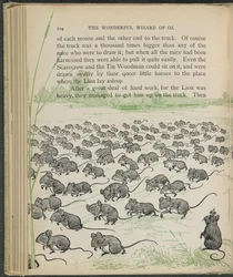 Illustration från "Den underbara trollkarlen från Oz" av Lyman Frank Baum