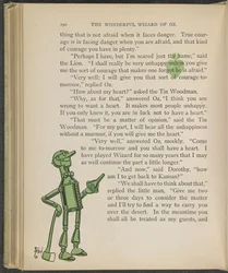 Illustration från "Den underbara trollkarlen från Oz" av Lyman Frank Baum