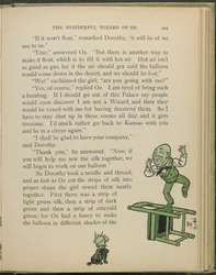 Illustration från "Den underbara trollkarlen från Oz" av Lyman Frank Baum