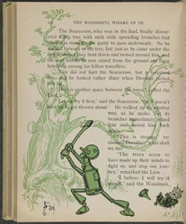 Illustration från "Den underbara trollkarlen från Oz" av Lyman Frank Baum