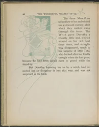Illustration från "Den underbara trollkarlen från Oz" av Lyman Frank Baum