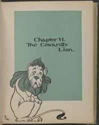Illustration från "Den underbara trollkarlen från Oz" av Lyman Frank Baum