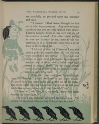 Illustration från "Den underbara trollkarlen från Oz" av Lyman Frank Baum