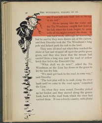 Illustration från "Den underbara trollkarlen från Oz" av Lyman Frank Baum