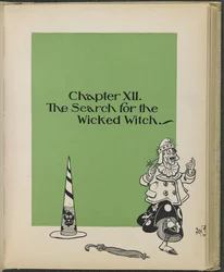 Illustration från "Den underbara trollkarlen från Oz" av Lyman Frank Baum