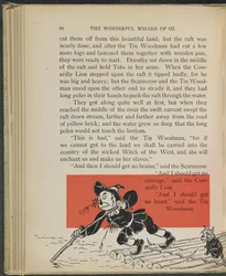Illustration från "Den underbara trollkarlen från Oz" av Lyman Frank Baum
