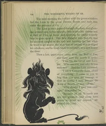 Illustration från "Den underbara trollkarlen från Oz" av Lyman Frank Baum