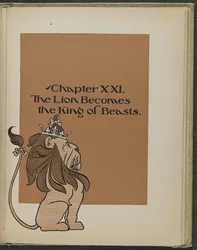 Illustration från "Den underbara trollkarlen från Oz" av Lyman Frank Baum