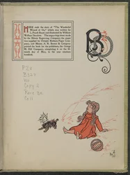 Illustration från "Den underbara trollkarlen från Oz" av Lyman Frank Baum