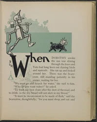 Illustration från "Den underbara trollkarlen från Oz" av Lyman Frank Baum