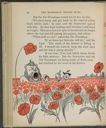 Illustration från "Den underbara trollkarlen från Oz" av Lyman Frank Baum
