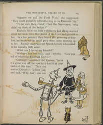 Illustration från "Den underbara trollkarlen från Oz" av Lyman Frank Baum
