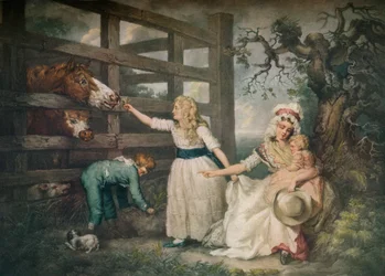 Medkännande barn, c1793, 1916