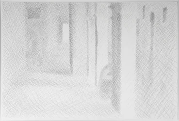 Sotoportego Salviati, Venedig, 2009 (Penna på papper)