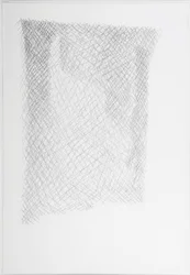 Sotoportego med figur, Venedig, 2008 (penna på papper)