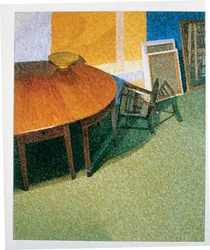 Stilleben: Fallen Chair