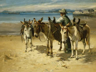 På sanden, Morecambe