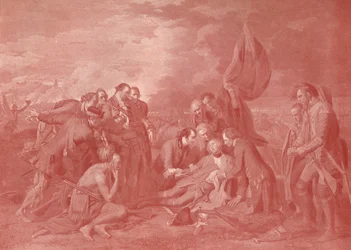 General Wolfes död, c1776 1909