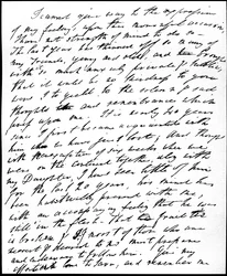 Kondoleansbrev till Henry Nelson Coleridge om hans farbror och svärfar Samuel Taylor Coleridges död den 25 juli 1834, 29 juli 1834 (penna och bläck på papper)