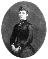 Alexandra, prinsessa av Wales, 1900.