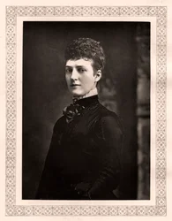 Alexandra av Danmark, prinsessa av Wales, sent 1800-tal.
