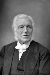 Pastor Henry Allon 1818-1892, engelsk nonconformist divine, 1890.