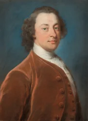 Porträtt av en gentleman (pastellteckning)