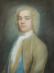 Porträtt av en gentleman (pastellteckning)