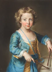 Lord Algernon Percy, senare Earl av Beverley (pastellteckning)