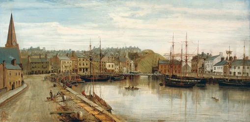 The Old Harbour, Maryport, 1896