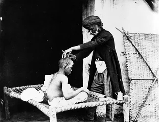Frisör, ca 1870-talet