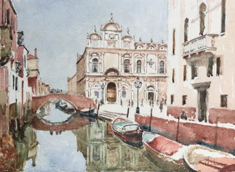 1007 Hospital of S Marco, vinterljus