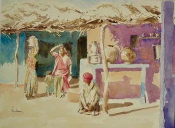 661 Brahmins byinteriör (2)