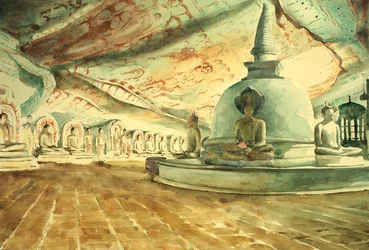745 Dambulla, Konungens kammare