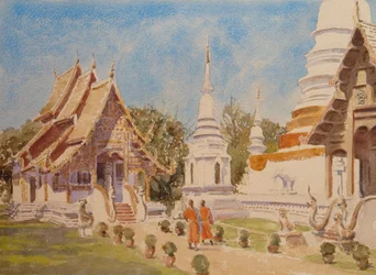 877 Wat Phra Singh, klart