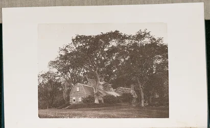 Det gamla Fairbanks-huset i Dedham, Massachusetts, byggt år 1636