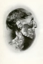 Chef för Rameses II:s mumie, fornegyptisk farao från den 19:e dynastin, c1212 f.Kr. 1926.