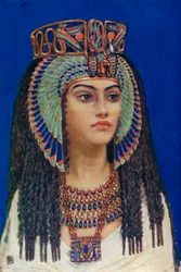 Tiy, forntida egyptisk drottning av 18:e dynastin, 1300-talet f.Kr., 1926