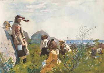 Bärplockare, 1873.