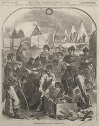 Julklappslådor i lägret – julen 1861