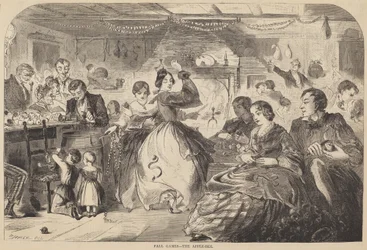 Fall Games - The Apple-Bee, publicerad 1859.