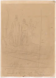 Grant och Lincoln i City Point, Virginia [recto]