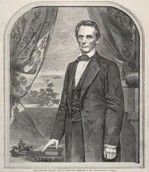 Abraham Lincoln, född i Kentucky den 12 februari 1809