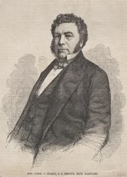 Den ärade James A. Pearce, amerikansk senator från Maryland