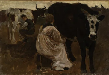 Mjölkning, 1875